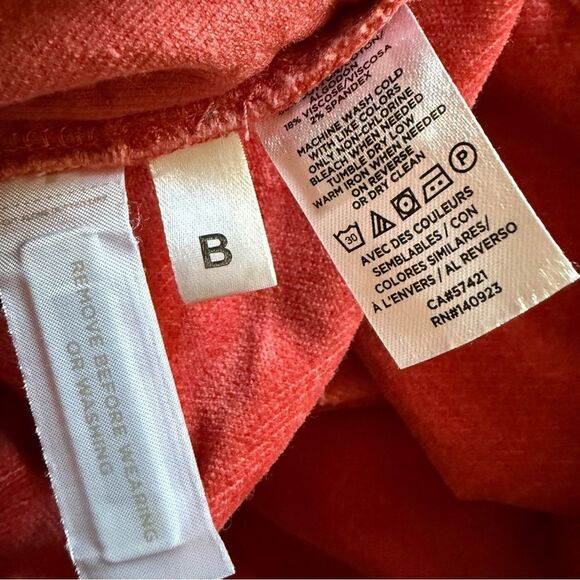 Loft plus size brushed velvet cropped pants - Picture 4 of 7